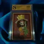 One Piece Brook kolekcionarska ocjenjena karta