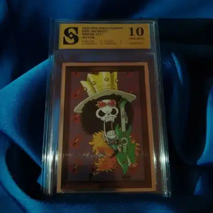 One Piece Brook kolekcionarska ocjenjena karta