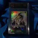 One Piece Cavendish kolekcionarska ocjenjena karta