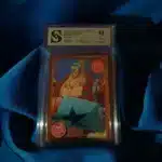 One Piece Franky kolekcionarska ocjenjena karta