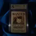 One Piece Luffy kolekcionarska ocjenjena karta