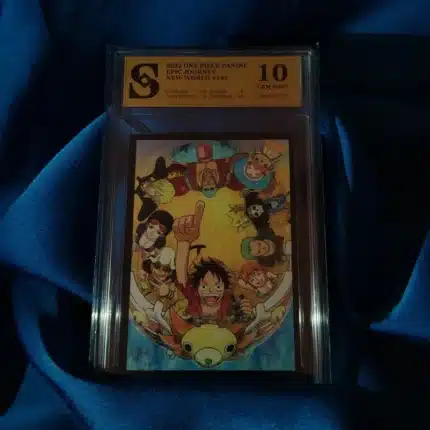 One Piece New Word kolekcionarska ocjenjena karta