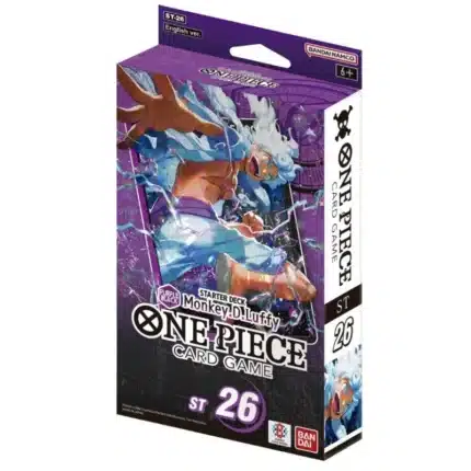 One Piece Purple Black Monkey D. Luffy Starter Deck Eng