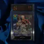 One Piece Rob Lucci kolekcionarska ocjenjena karta