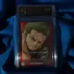 One Piece Roronoa Zoroo kolekcionarska ocjenjena karta