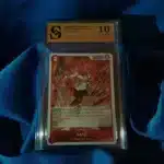 One Piece Sanji kolekcionarska ocjenjena karta