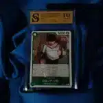 One Piece Zoro kolekcionarska ocjenjena karta