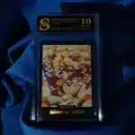 One Piece kolekcionarska ocjenjena karta