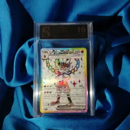 Pokemon Cinderrace Ex kolekcionarska ocjenjena karta