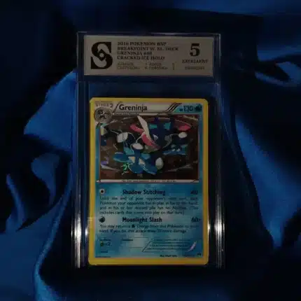 Pokemon Greninja kolekcionarska ocjenjena karta