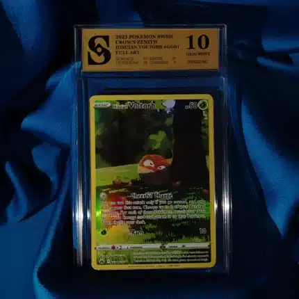 Pokemon Hisuian Voltorb kolekcionarska ocjenjena karta