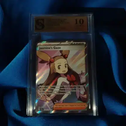 Pokemon Jasmines Gaze kolekcionarska ocjenjena kartaPokemon Jasmines Gaze kolekcionarska ocjenjena karta