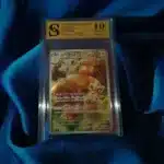 Pokemon Pawmot kolekcionarska ocjenjena karta