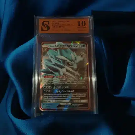 Pokemon Sandslash Gx kolekcionarska ocjenjena karta