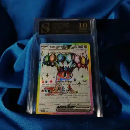 Pokemon Tatsugiri ex kolekcionarska ocjenjena karta