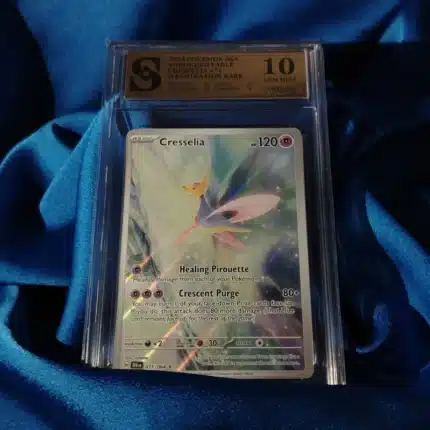 Pokemon Cresselia kolekcionarska ocjenjena karta
