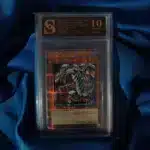 Yu Gi Oh Blue Eyes White Dragon kolekcionarska ocjenjena karta