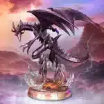 Yu-Gi-Oh! Red-Eyes B. Dragon Purple statua 33 cm