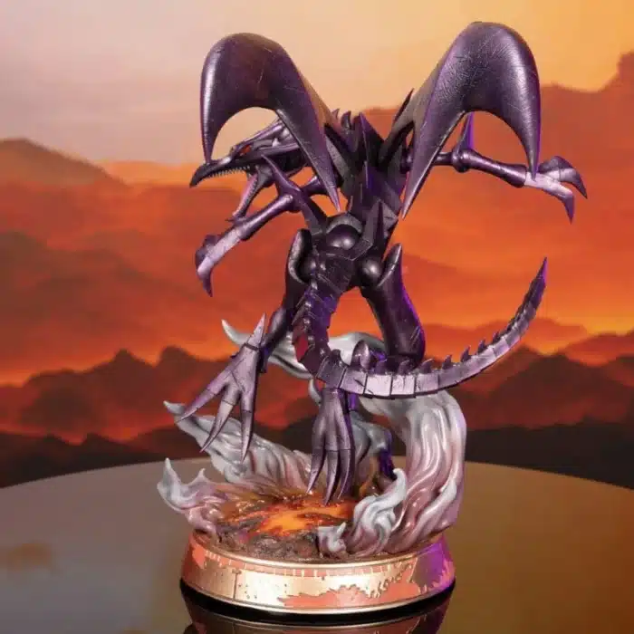 Yu-Gi-Oh! Red-Eyes B. Dragon Purple statua 33 cm