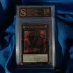 Yu Gi Oh Red Eyes Flare Meral Dragon kolekcionarska ocjenjena karta