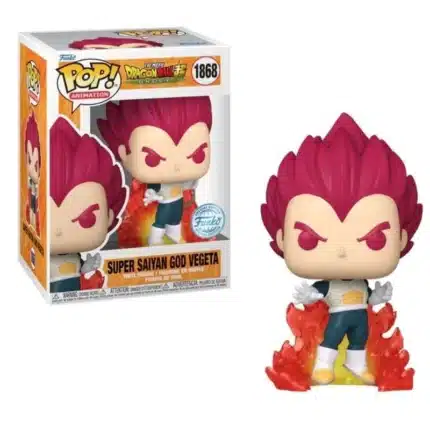 Dragon Ball Super Saiyan God Vegeta POP figura 9cm