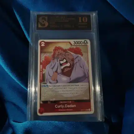 One Piece Curly Dadan kolekcionarska ocjenjena karta