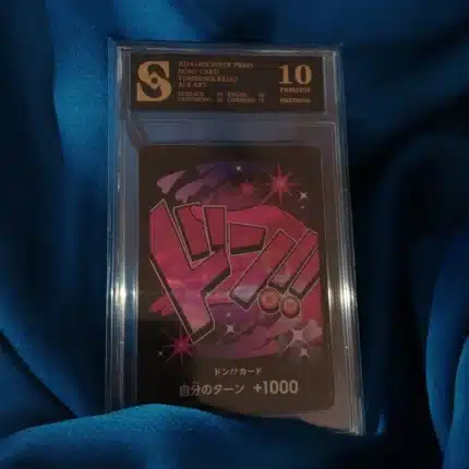 One Piece Don Card PrB01 kolekcionarska ocjenjena karta