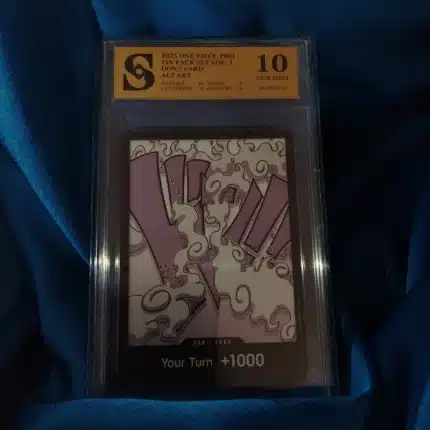 One Piece Don Card kolekcionarska ocjenjena karta