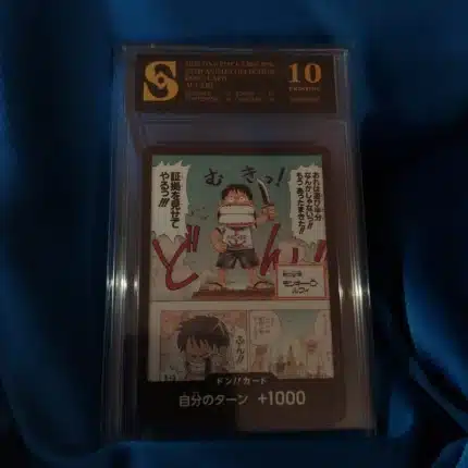 One Piece Don Card kolekcionarska ocjenjena karta