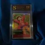 One Piece Luffy #014 kolekcionarska ocjenjena karta