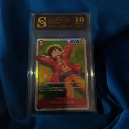 One Piece Luffy #014 kolekcionarska ocjenjena karta