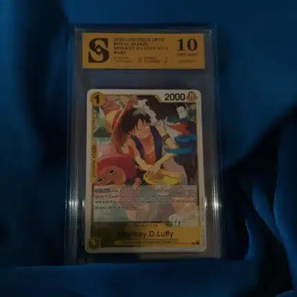 One Piece Luffy #111 kolekcionarska ocjenjena karta
