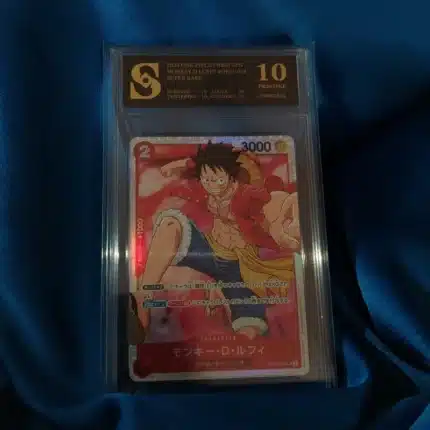 One Piece Luffy JAP kolekcionarska ocjenjena karta