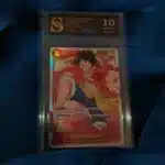 One Piece Luffy kolekcionarska ocijenjena karta