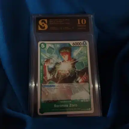 One Piece Zoro #038 kolekcionarska ocjenjena karta