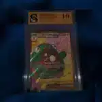 Pokemon Bellibolt ex kolekcionarska ocijenjena karta