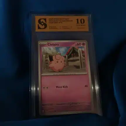 Pokemon Clefairy #78 kolekcionarska ocijenjena karta