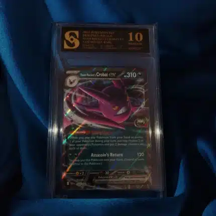 Pokemon Crobat Ex #122 kolekcionarska ocjenjena karta