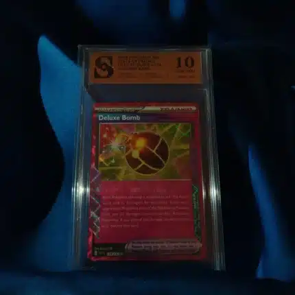 Pokemon Deluxe Bomb kolekcionarska ocjenjena karta