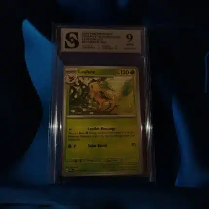 Pokemon Leafeon kolekcionarska ocjenjena karta