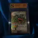 Pokemon Ogerpon Ex #166 kolekcionarska ocjenjena karta