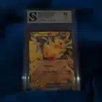 Pokemon Pikachu ex #63 kolekcionarska ocijenjena karta