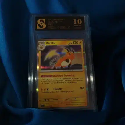 Pokemon Raichu #19 kolekcionarska ocjenjena karta