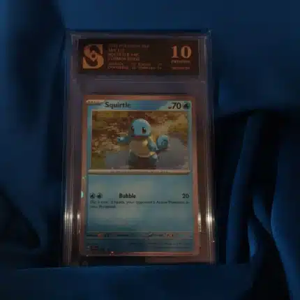 Pokemon Squirtle #48 kolekcionarska ocjenjena karta