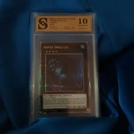 Yu Gi Oh Abyss Dweller kolekcionarska ocjenjena karta