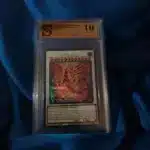 Yu Gi Oh Crimson Dragon kolekcionarska ocjenjena karta