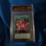 Yu Gi Oh Dark Burning Attack kolekcionarska ocjenjena karta