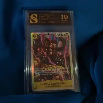 Yu Gi Oh Eustass Captain Kid kolekcionarska ocijenjena karta