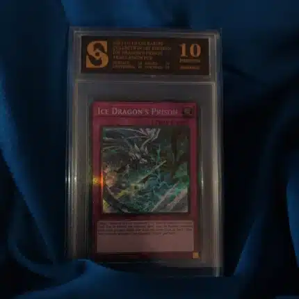 Yu Gi Oh Ice Dragons Prison kolekcionarska ocjenjena karta