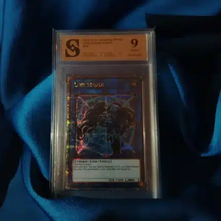Yu Gi Oh Link Spider kolekcionarska ocjenjena karta